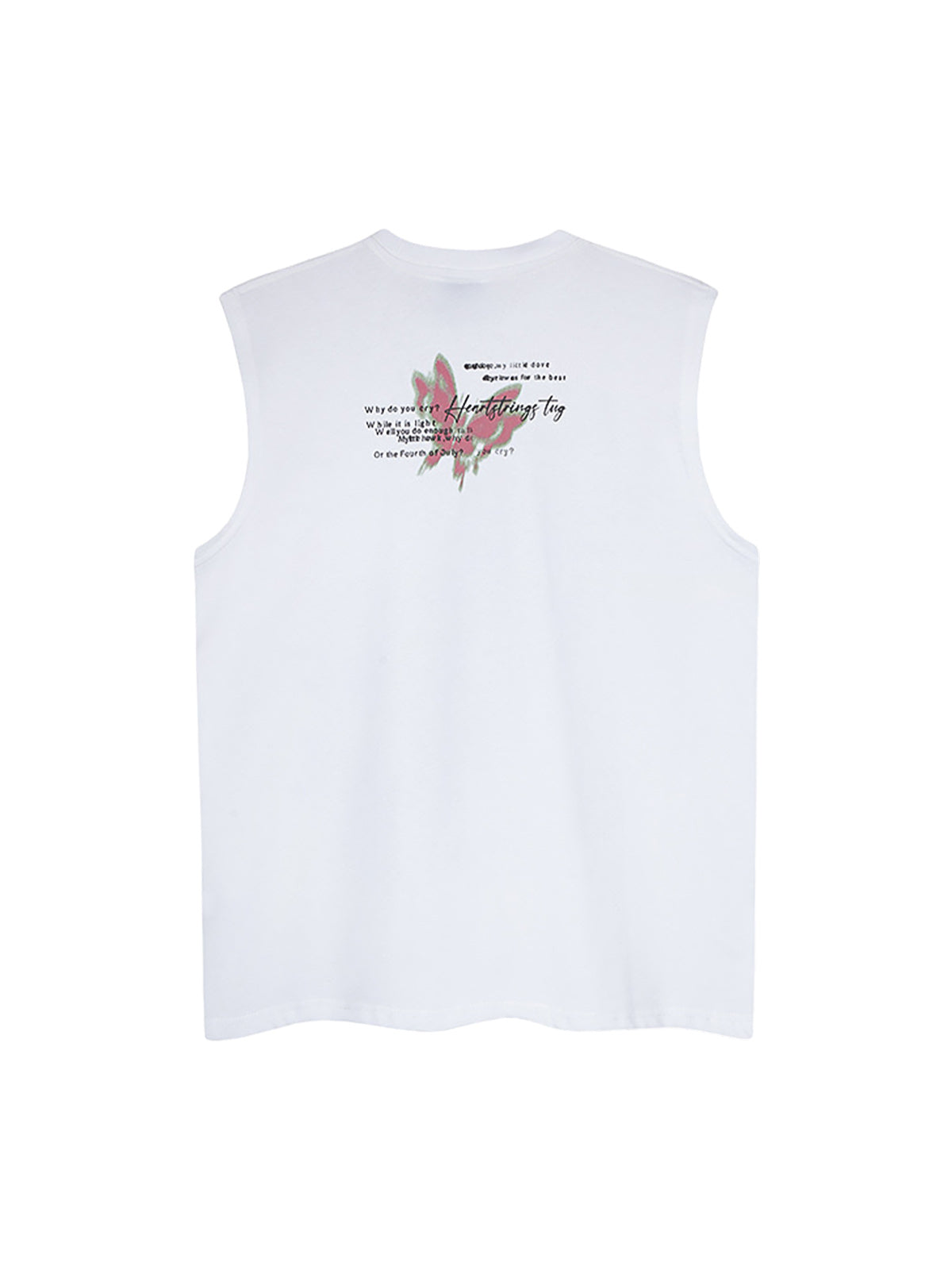 Street Butterfly Graphic Tank Top