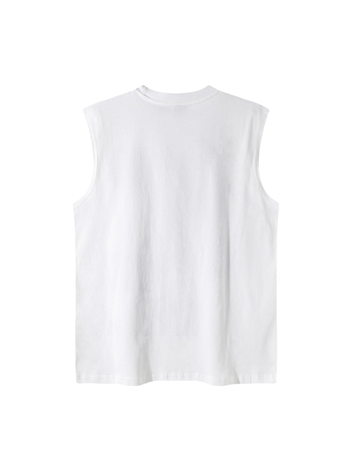 Graphic Lettering Chain Vest