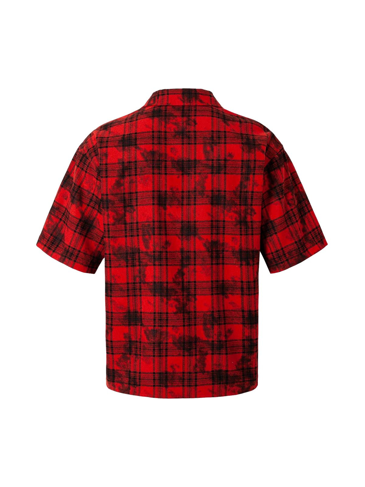 Street Creative Pin Print Plaid Shirt