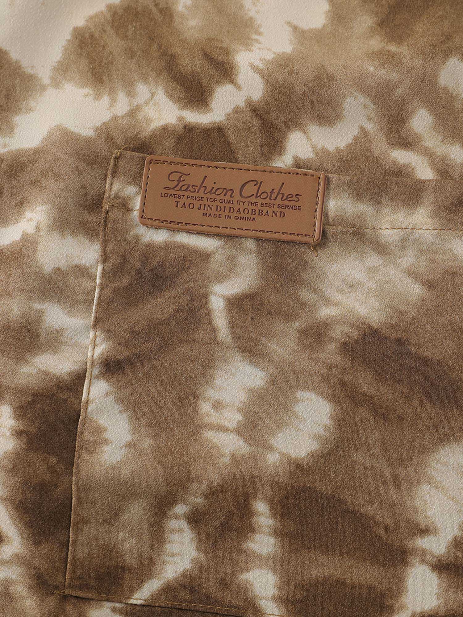 Thesupermade American Retro All-over Print Shirt