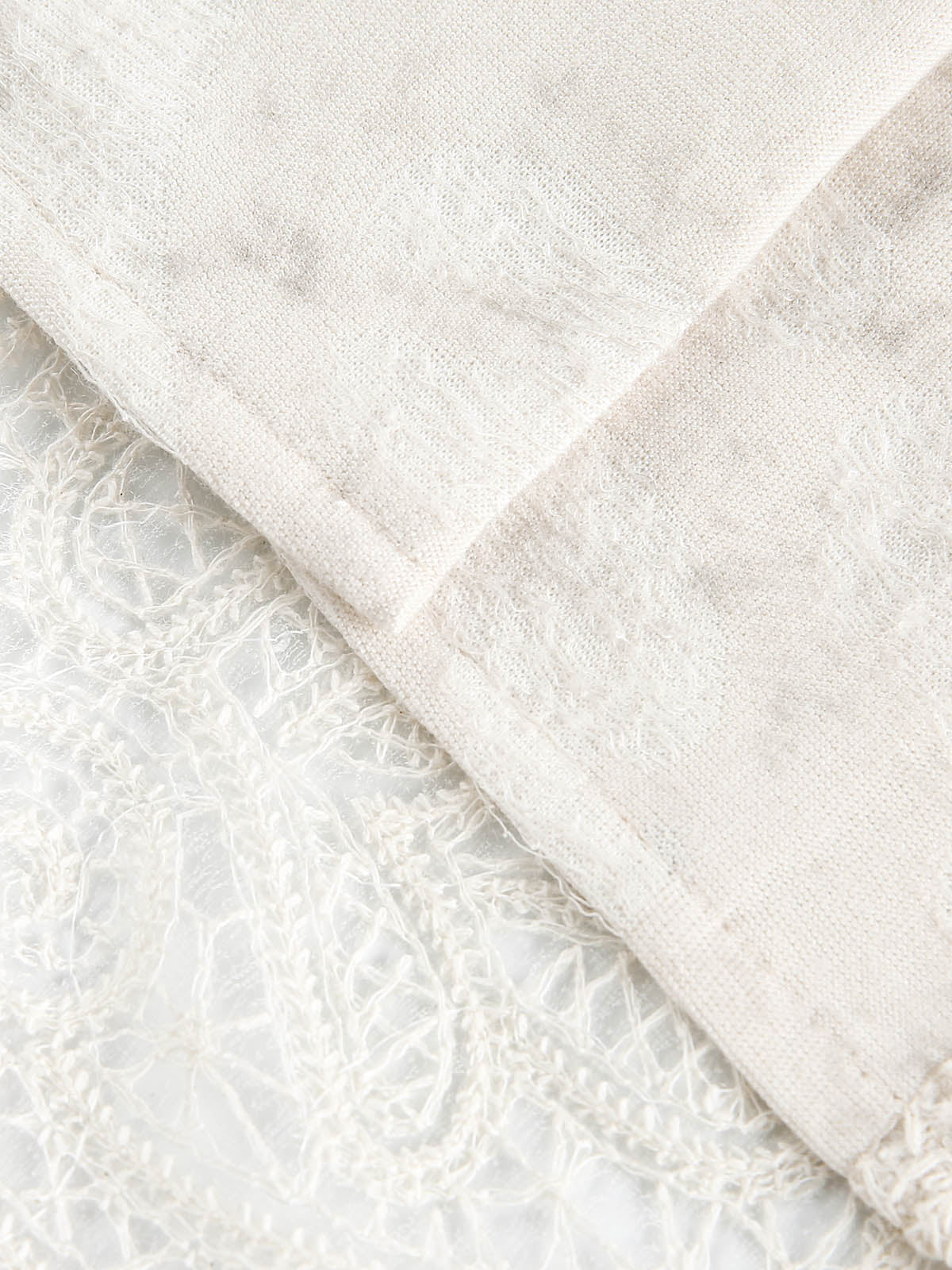 Exquisite Floral Embroidered Short-Sleeve Shirt