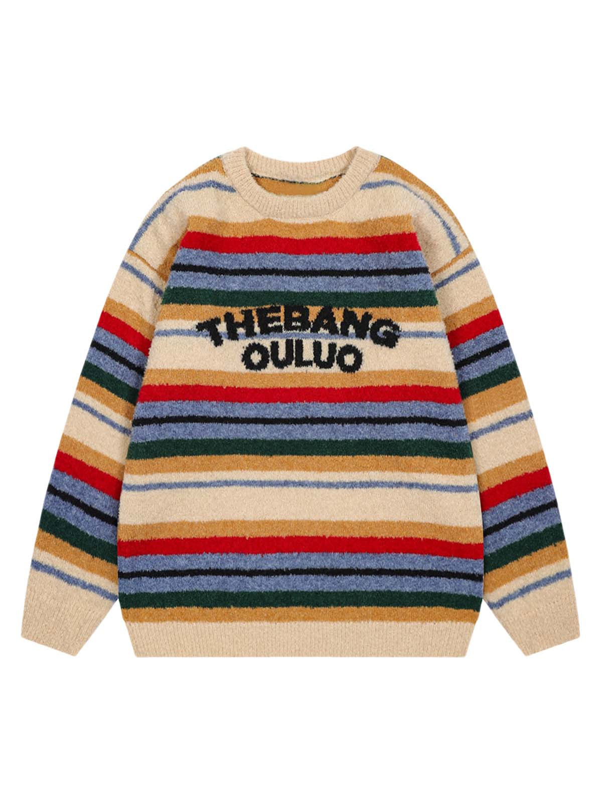Thesupermade Vintage Striped Sweater - 2344