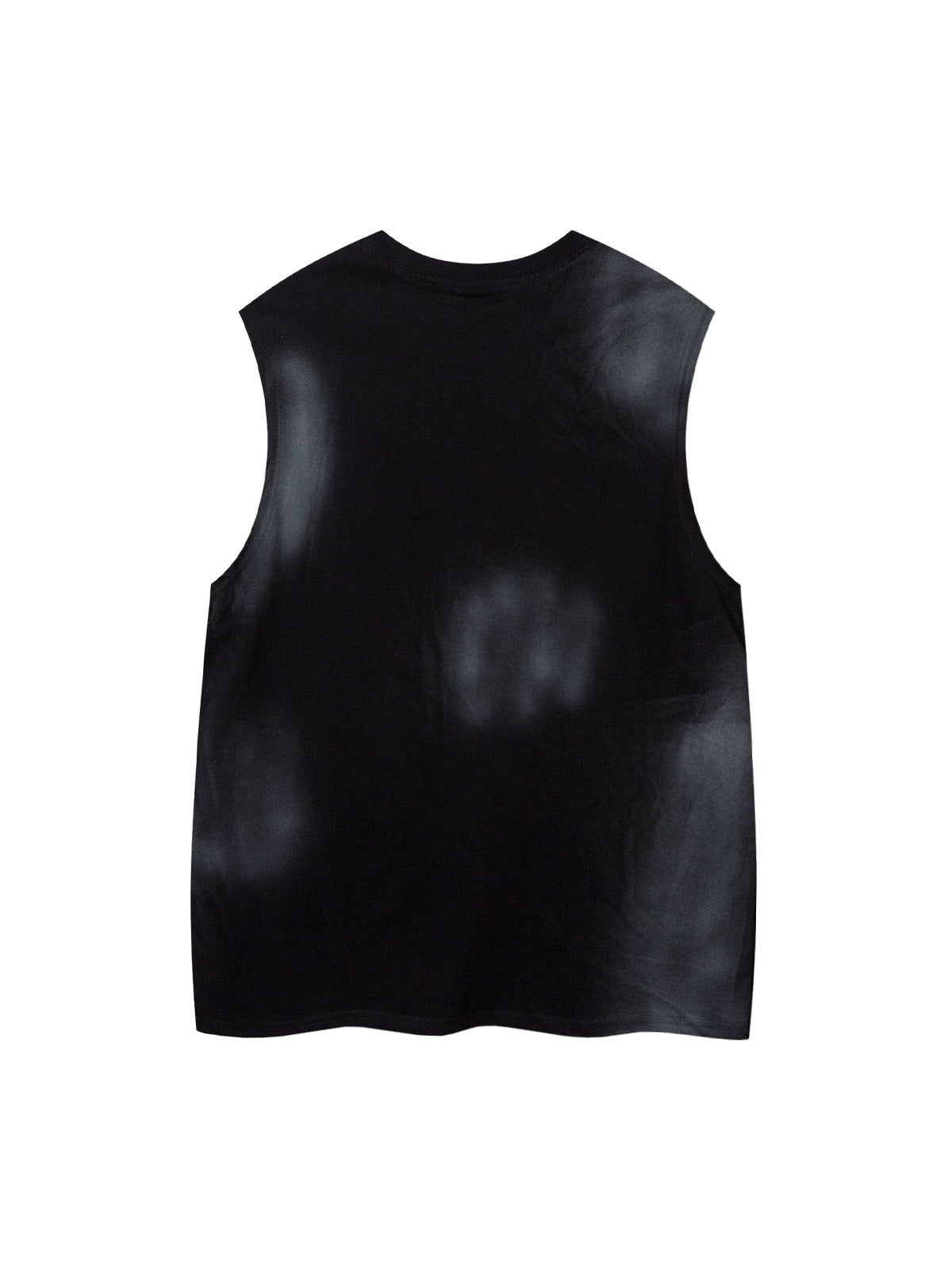 Letter Patchwork Gradient Tank Top