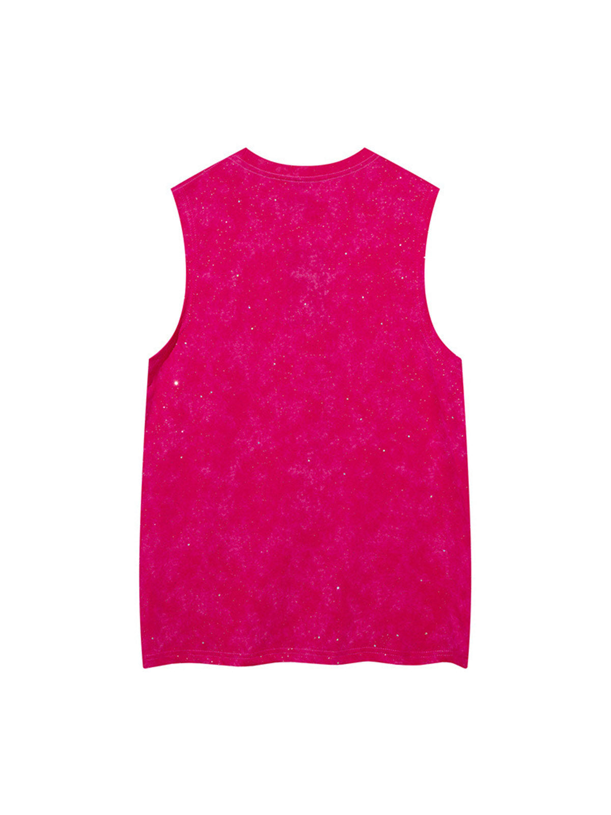 Retro Rhinestone Cross Chain Vest