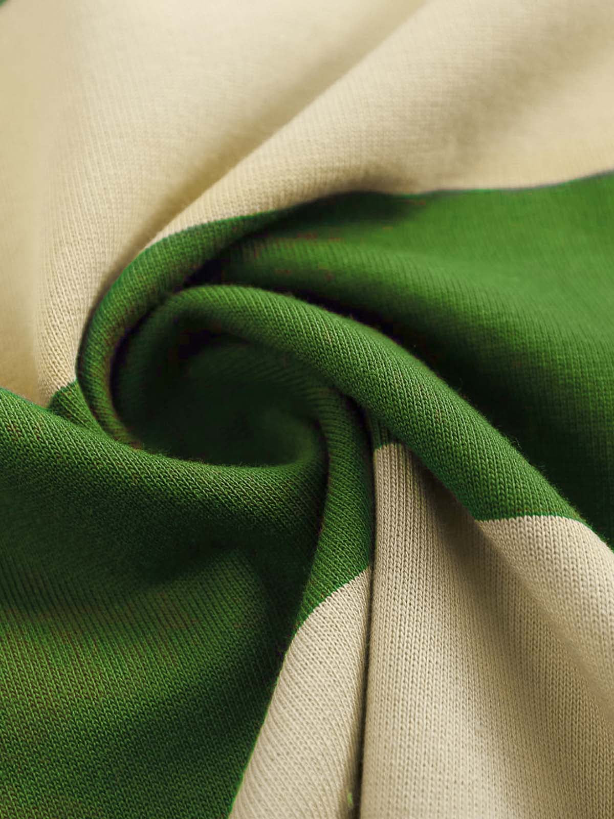 Thesupermade Vintage Color Striped Polo Shirt - 2371