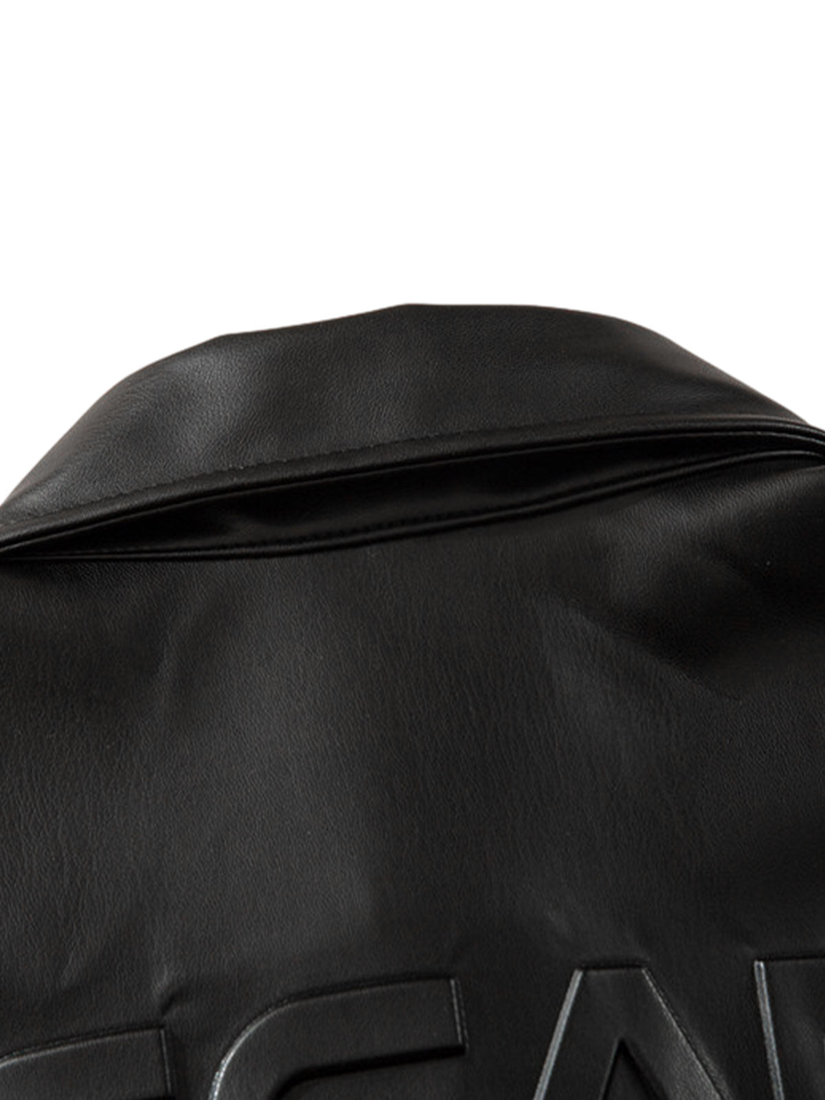 Cleanfit Short-Sleeve PU Leather Shirt