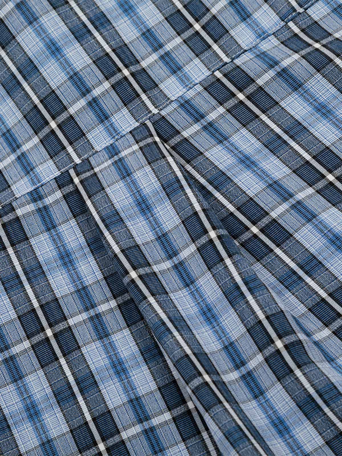 Street Retro Cleanfit Plaid Shirt