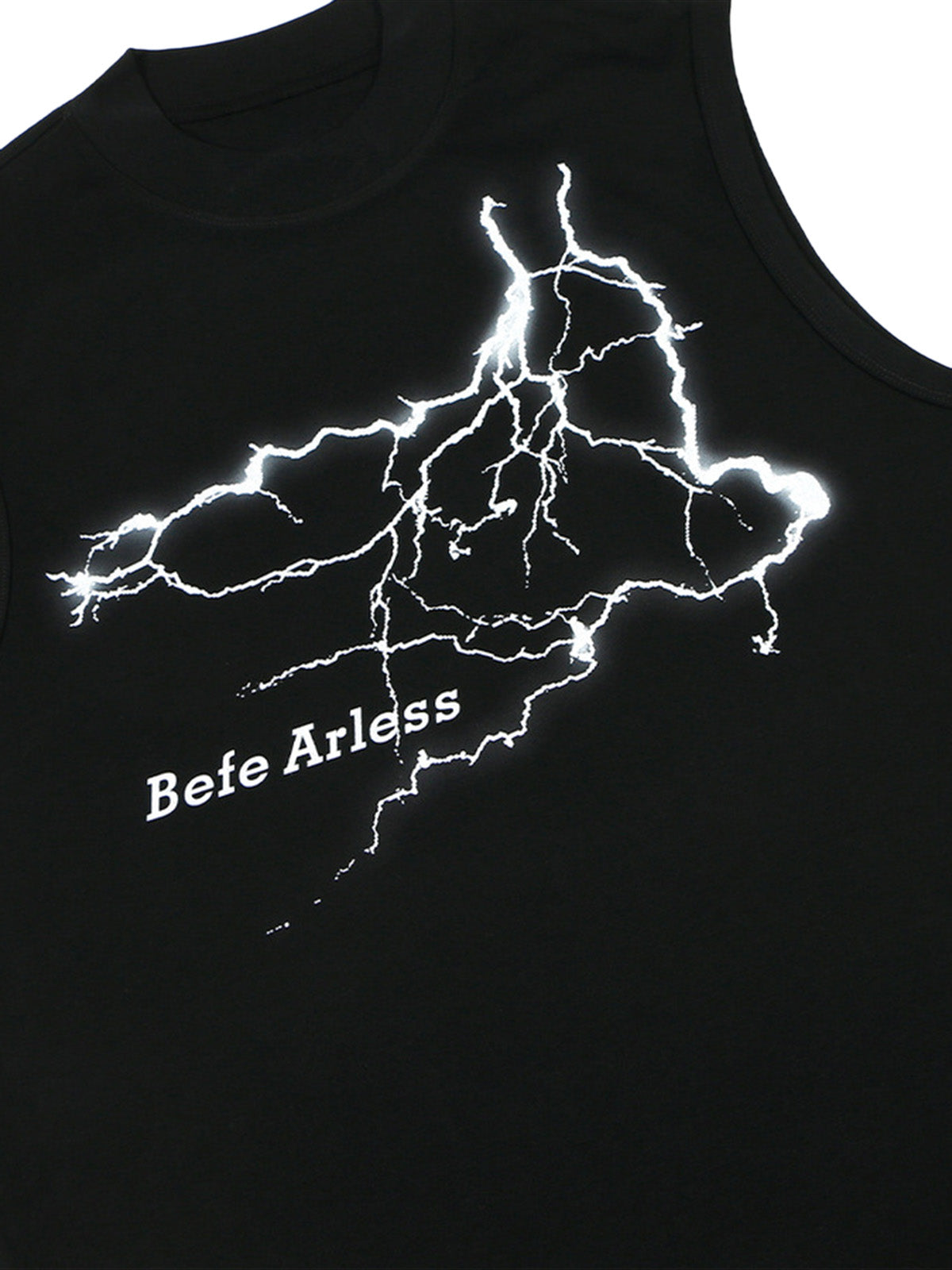 Bold Lightning Graphic Vest