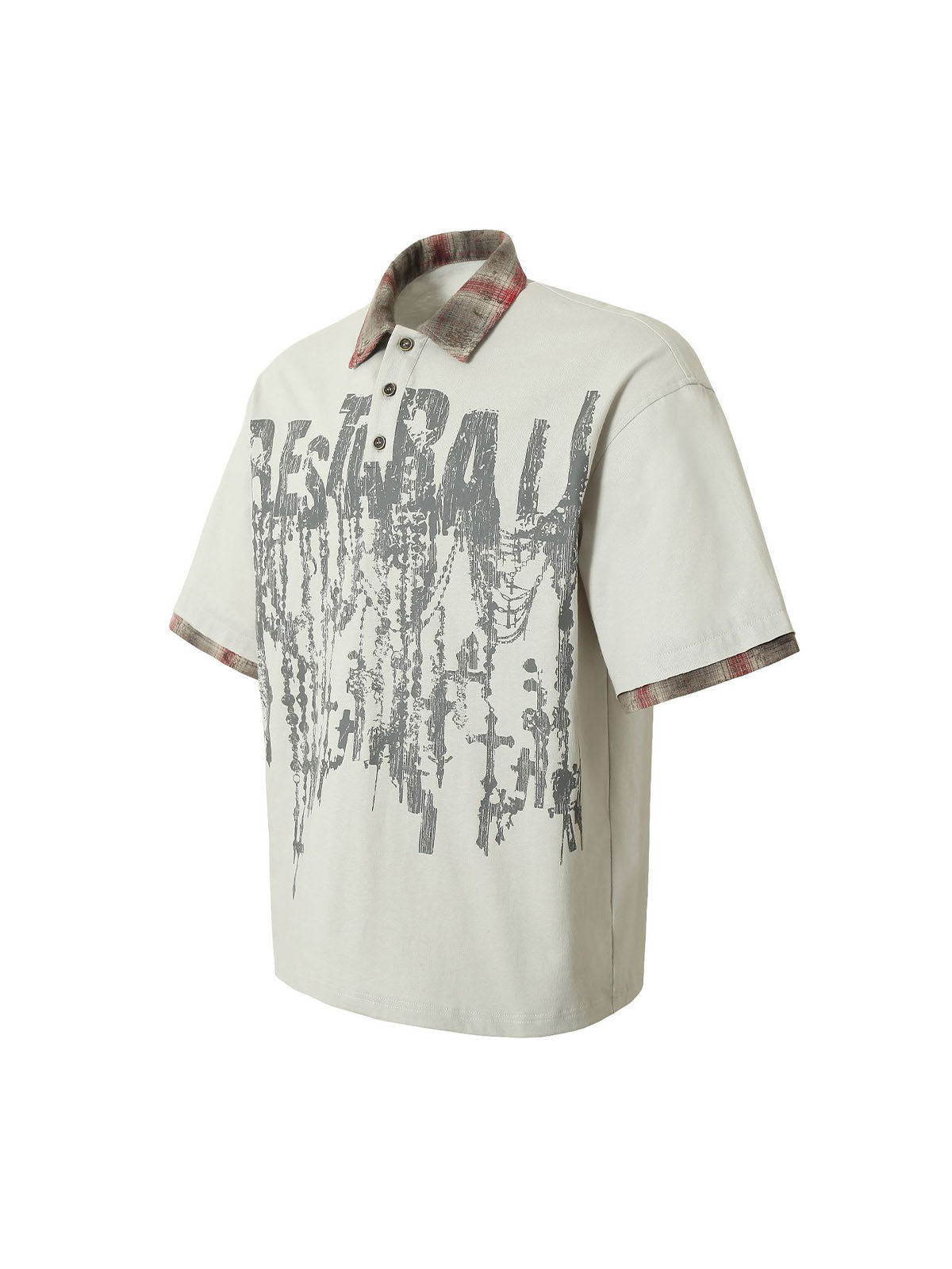 Street Graffiti POLO Lapel Shirt