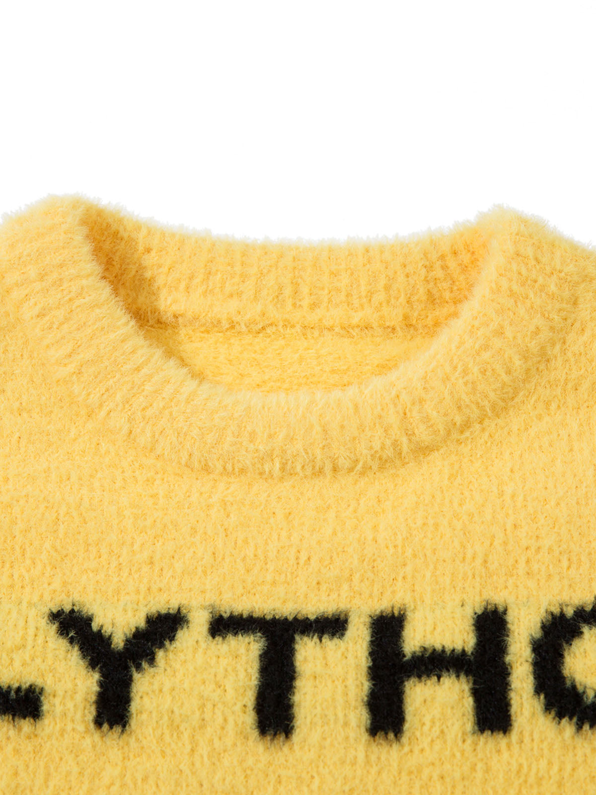 Thesupermade Letter Graphic Sweater