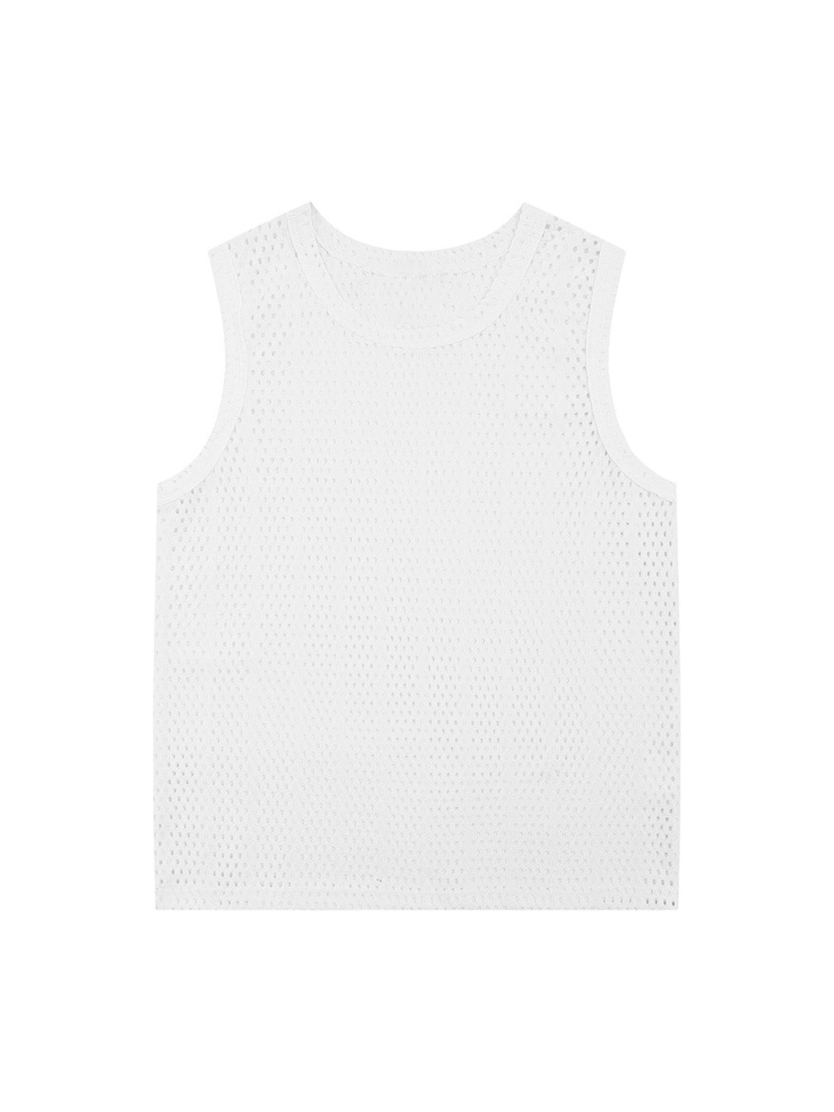 Knitted Hollow Mesh Vest