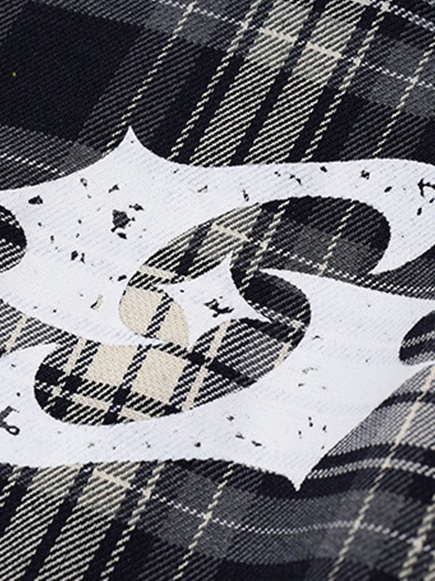 Thesupermade High Street Hip Hop Spray Print Shirt