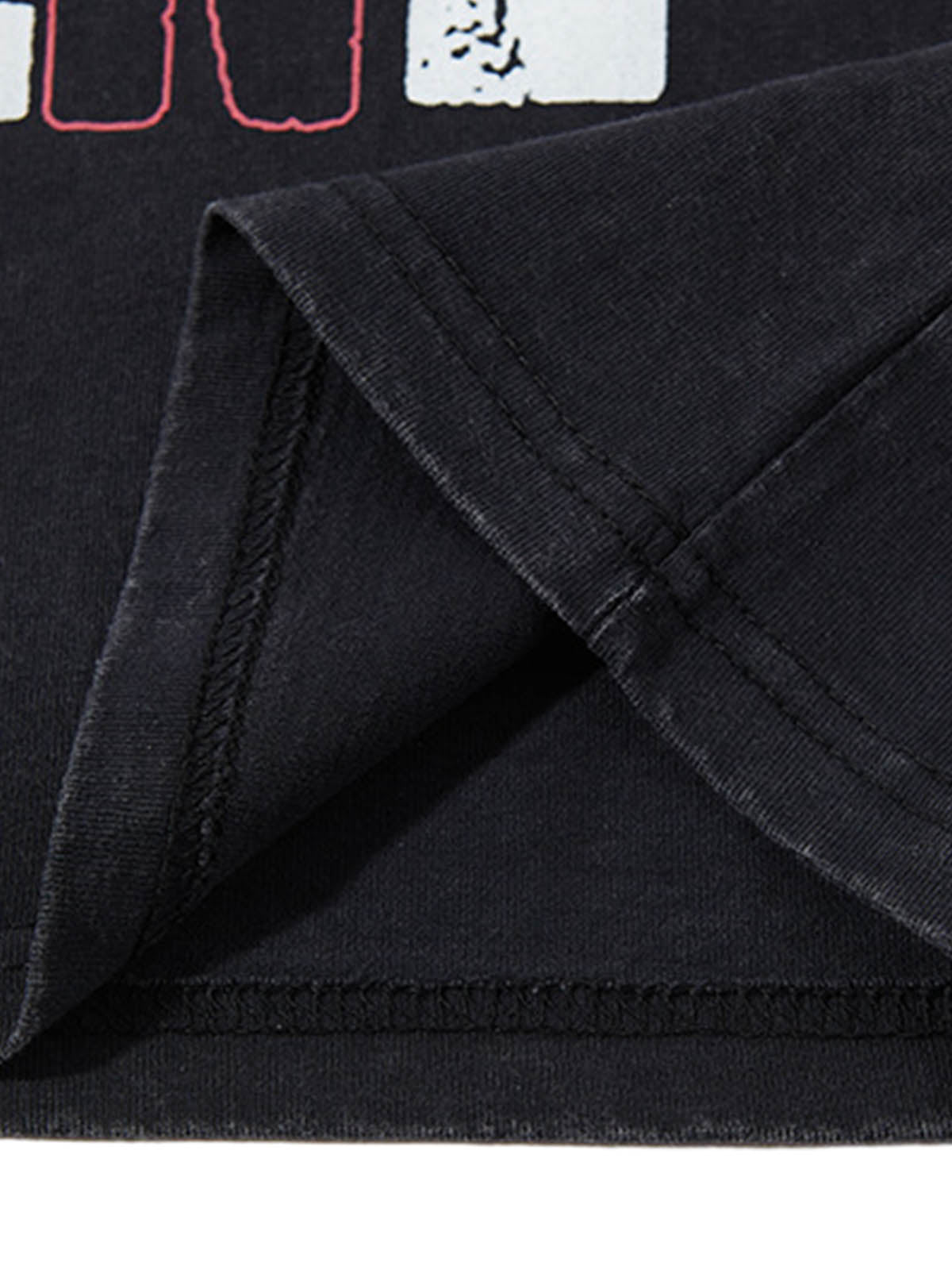 Graphic Lettering Chain Vest