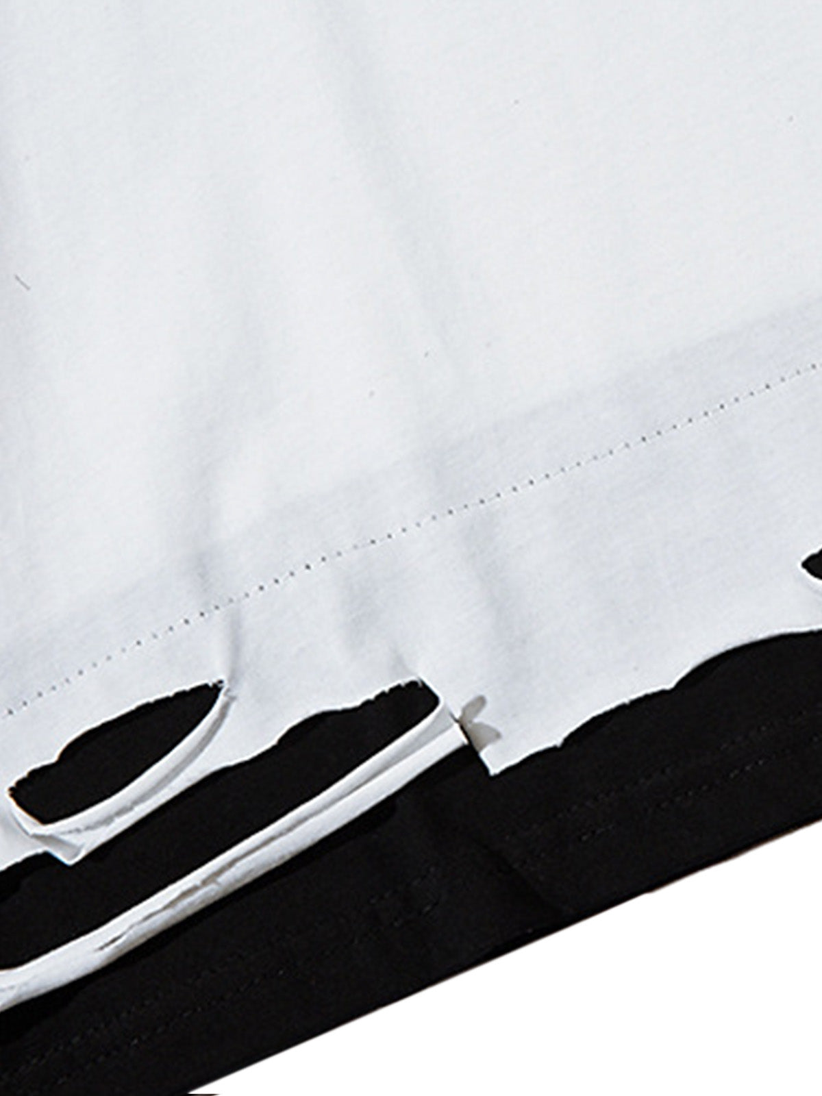 Graphic Letter Chain Vest