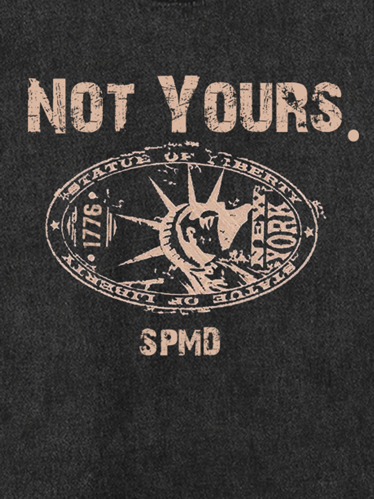 Original Printed Distressed Graphic Tank Top