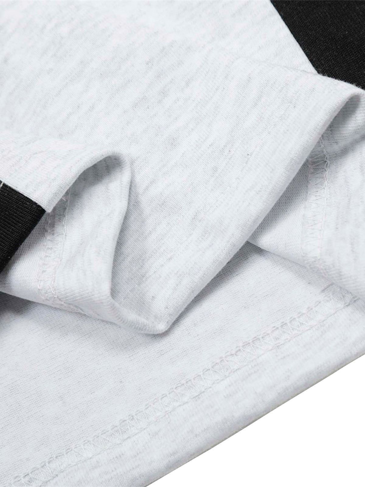 Street Contrast Panel Polo Shirt