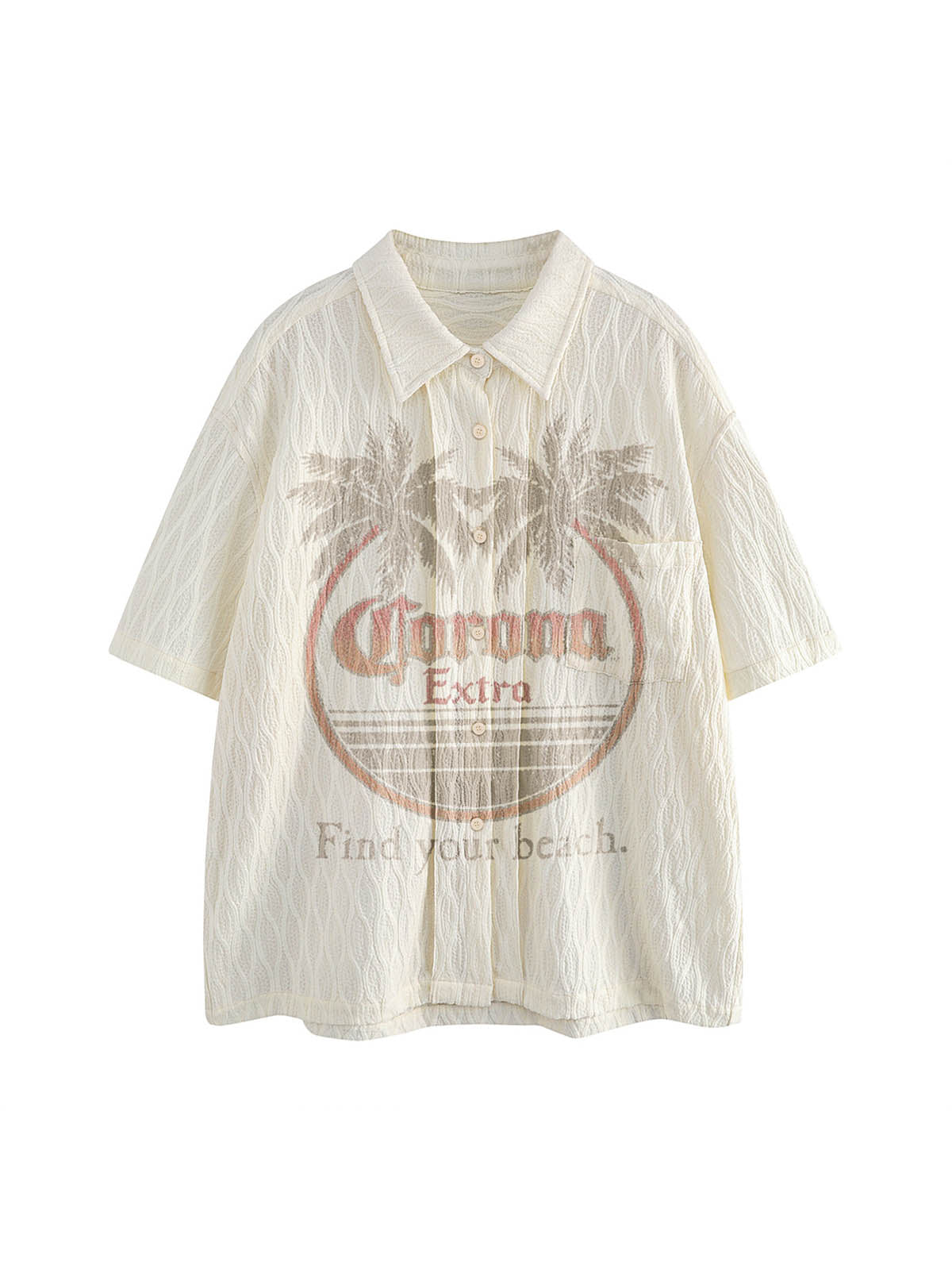 Palm Tree Short-Sleeve Shirt