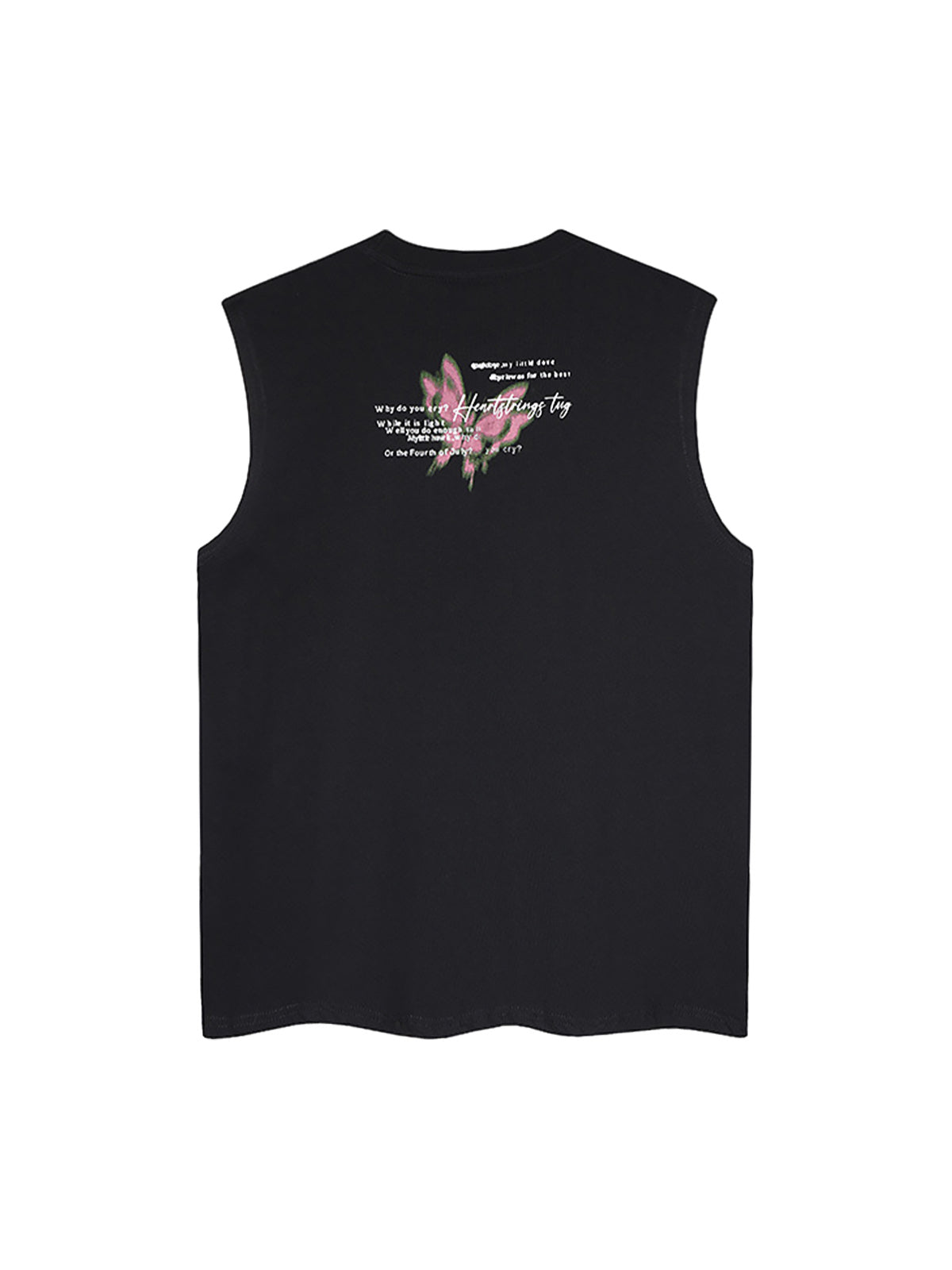 Street Butterfly Graphic Tank Top