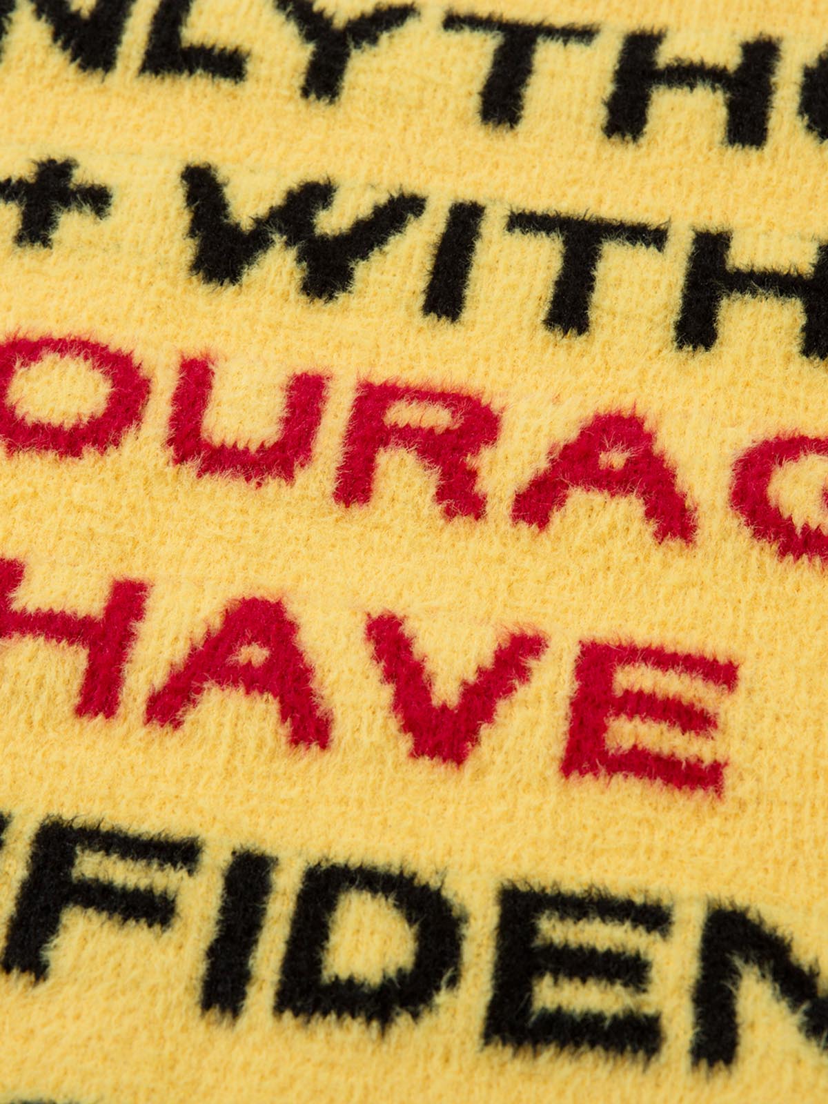 Thesupermade Letter Graphic Sweater