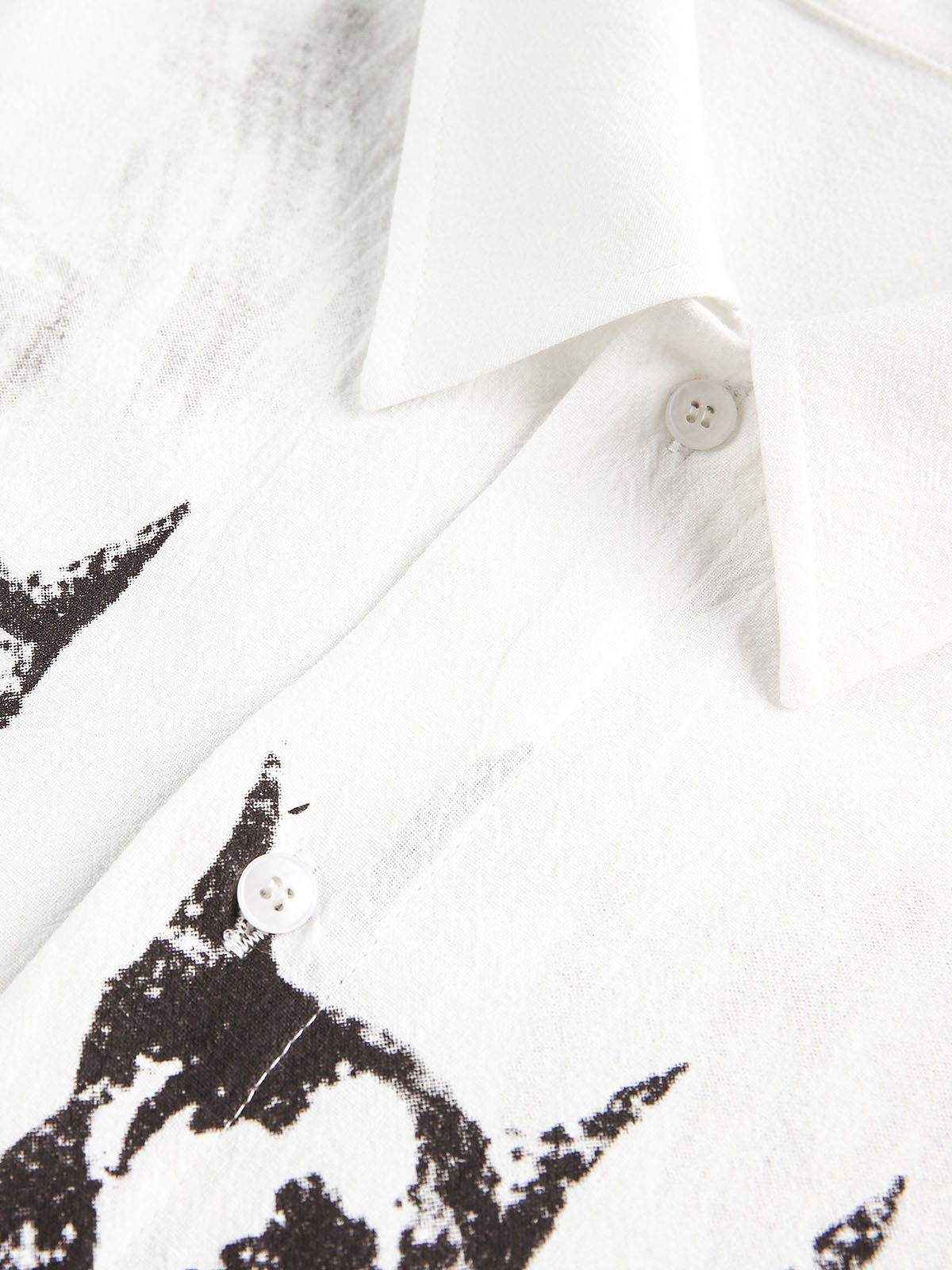 Doberman Print Short Sleeve Shirt