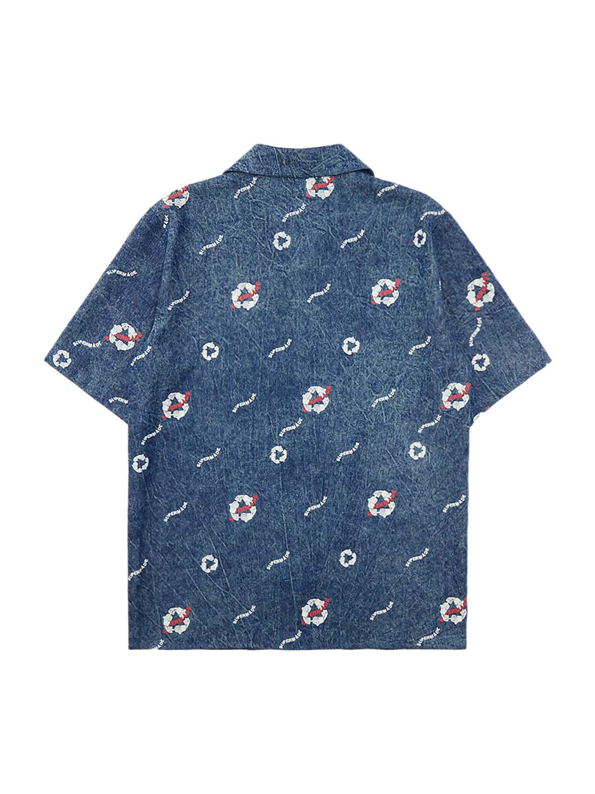 Original Print Denim Shirts