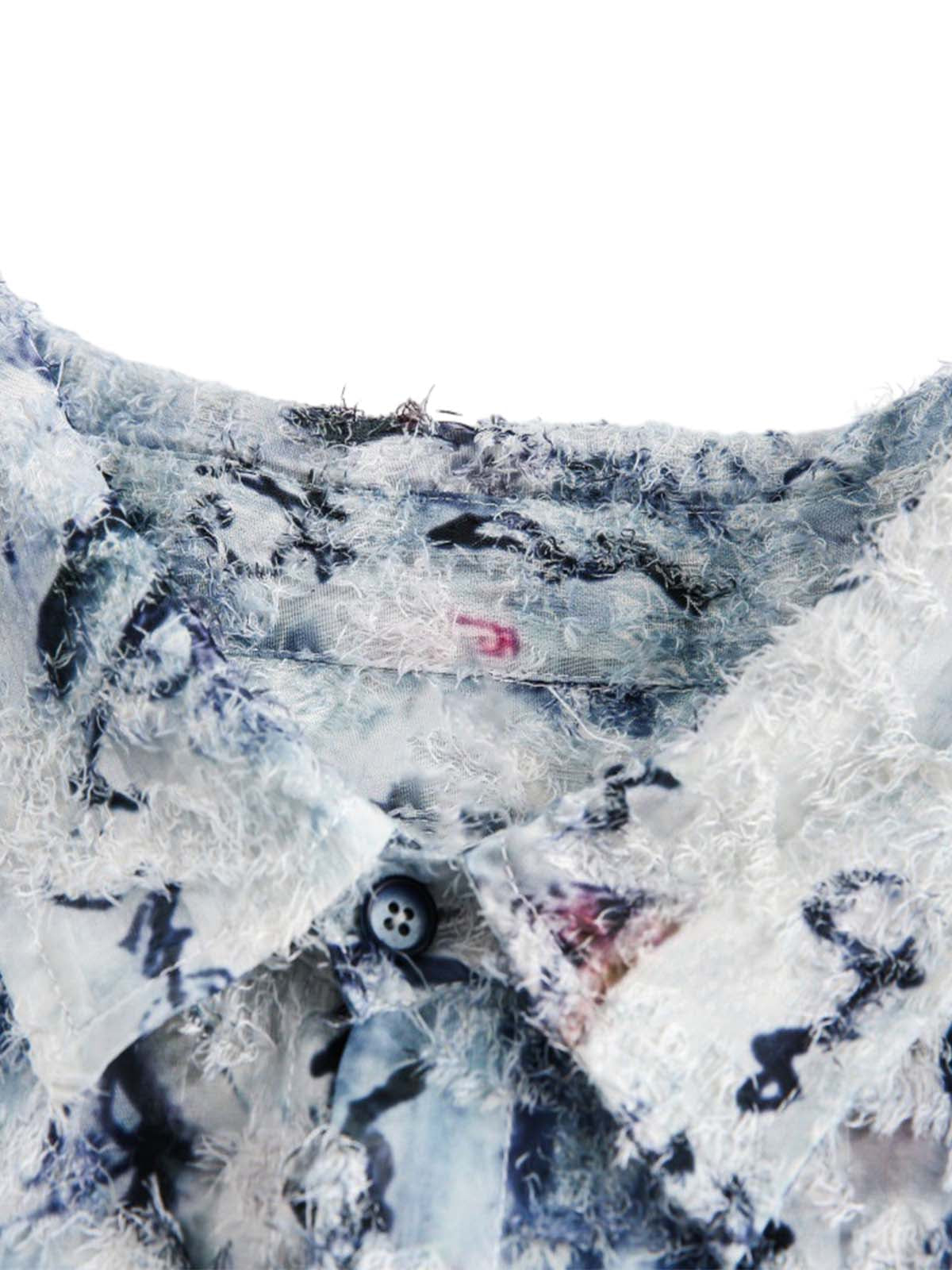 Traditional Calligraphy Print Short-Sleeve Shirt