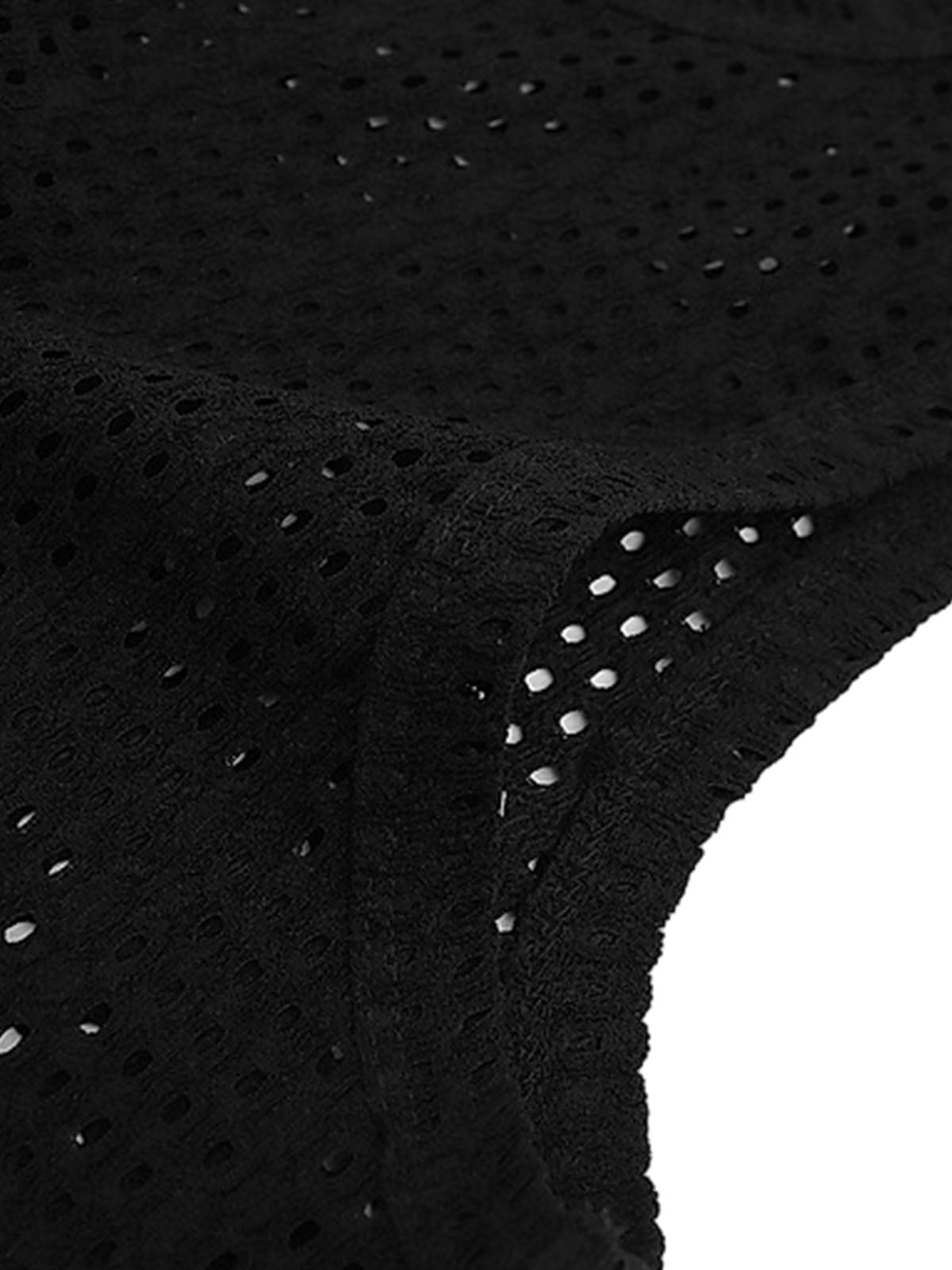 Knitted Hollow Mesh Vest