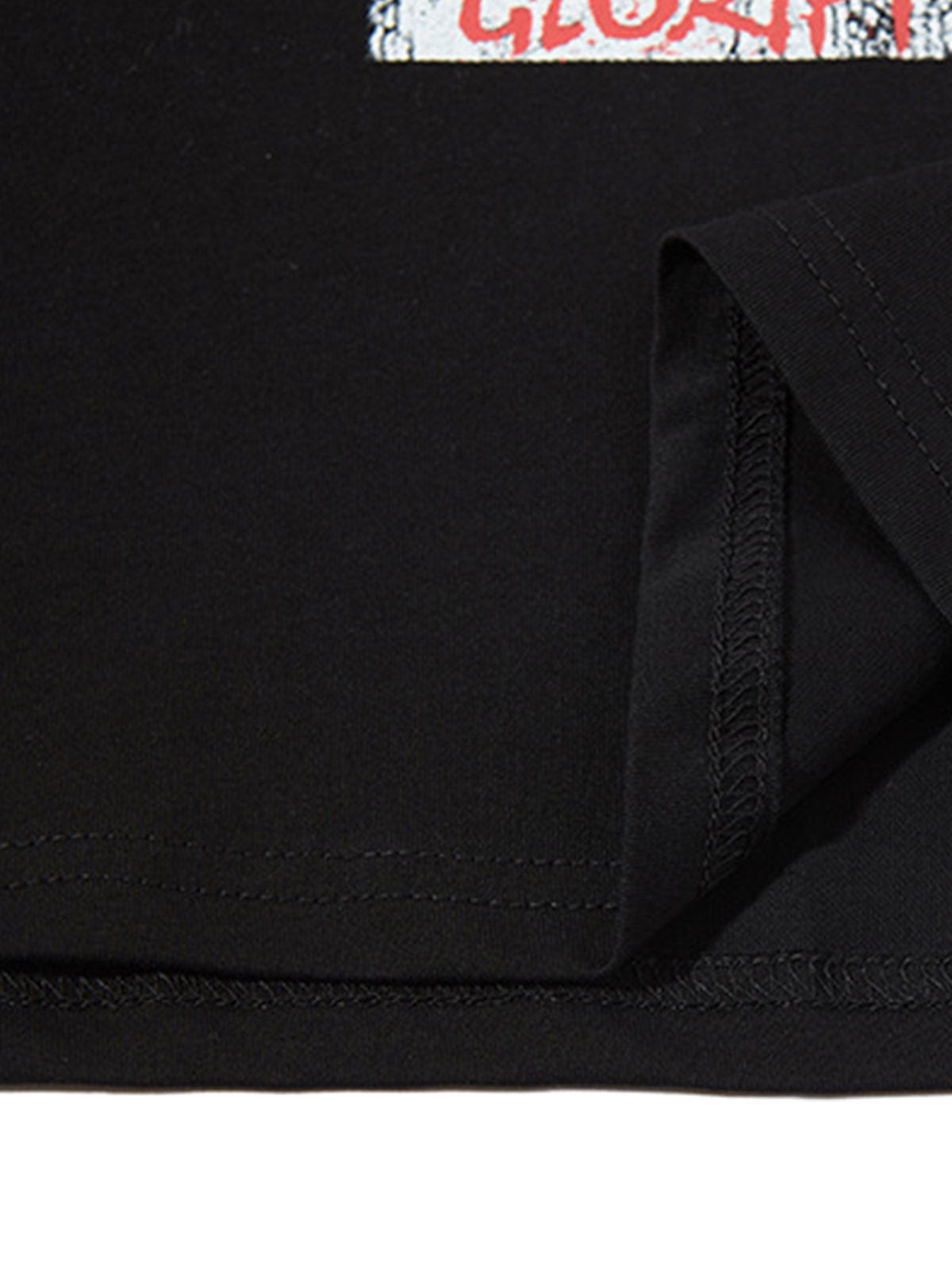 Graphic Rock Singer Print Metal Tag Vest