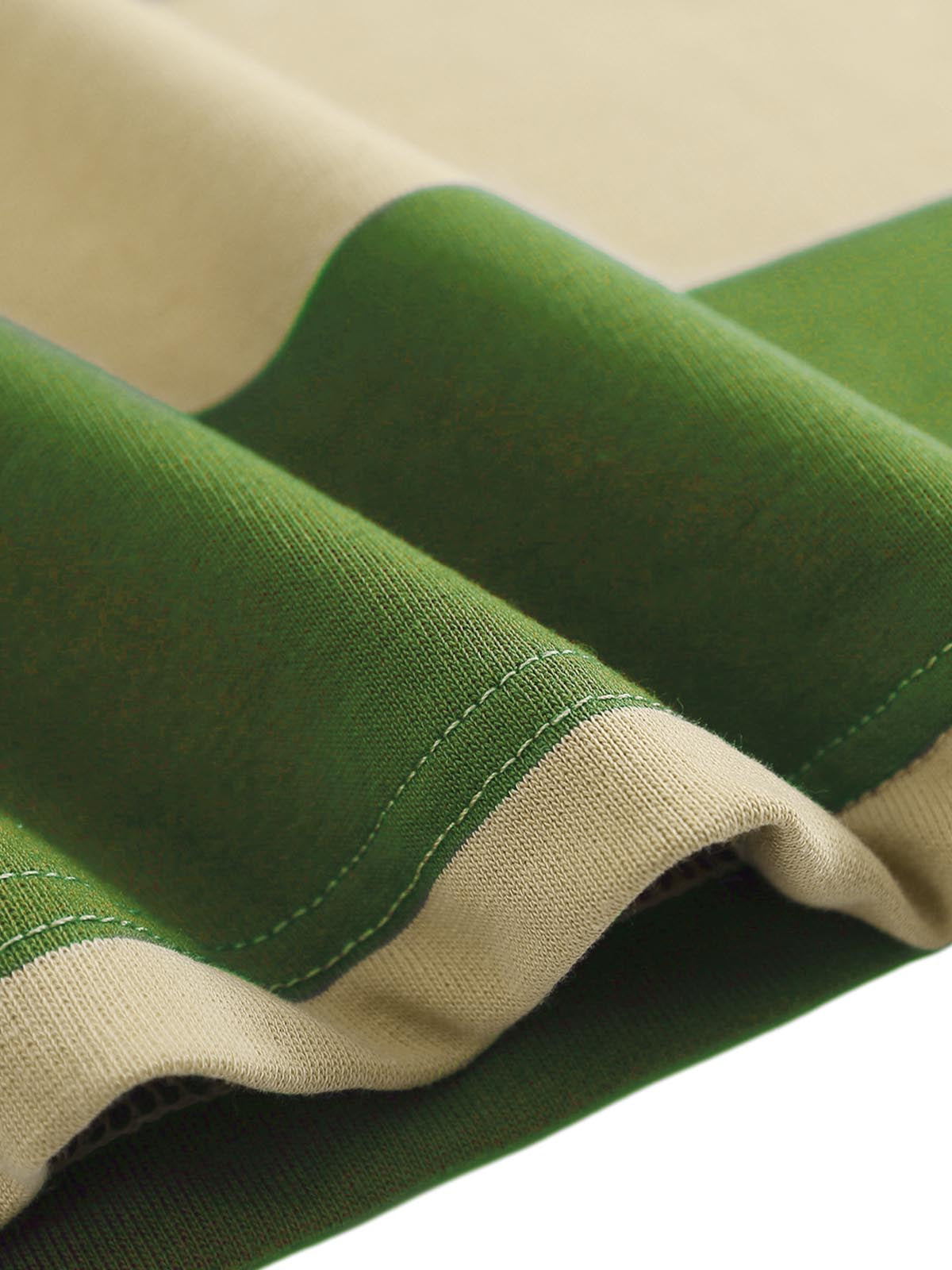 Thesupermade Vintage Color Striped Polo Shirt - 2371