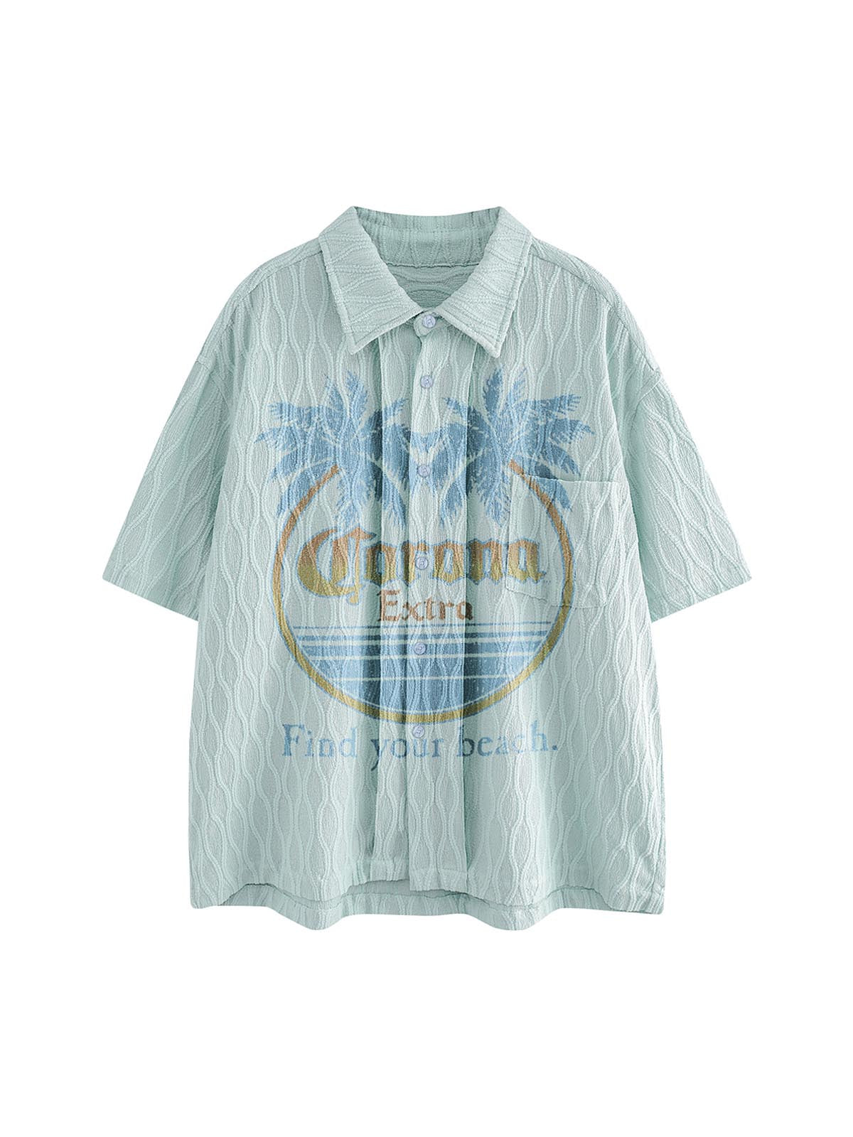 Palm Tree Short-Sleeve Shirt