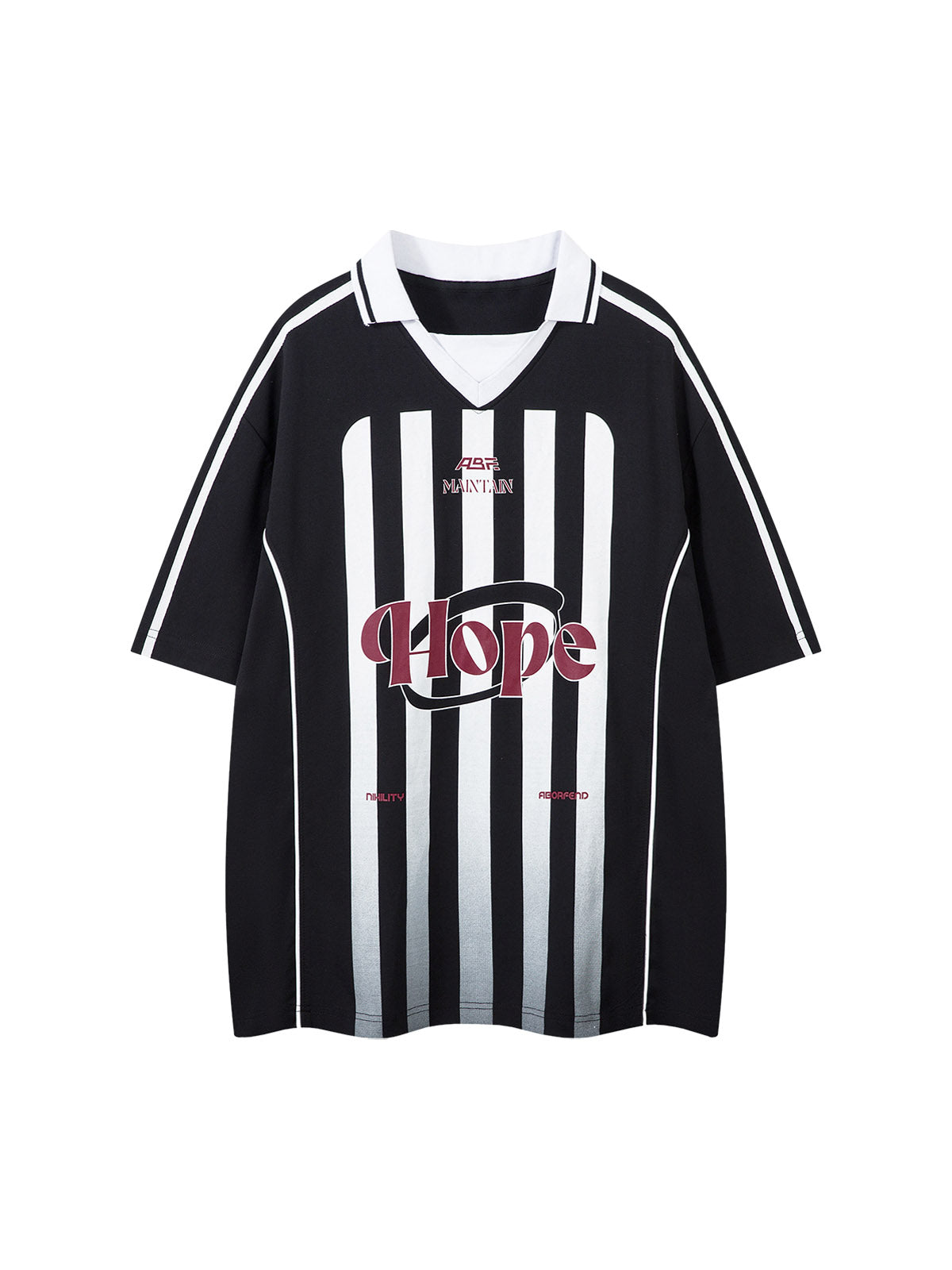 Jersey Print Short-Sleeve Polo Shirt