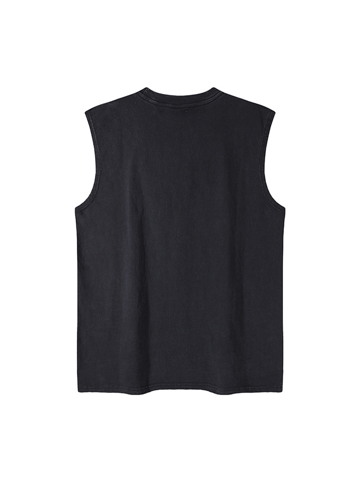 Graphic Lettering Chain Vest